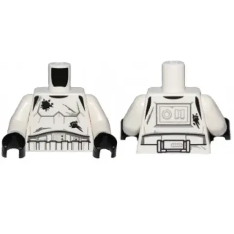 Деталь LEGO 973pb2202c01 Torso SW Armor Stormtroop