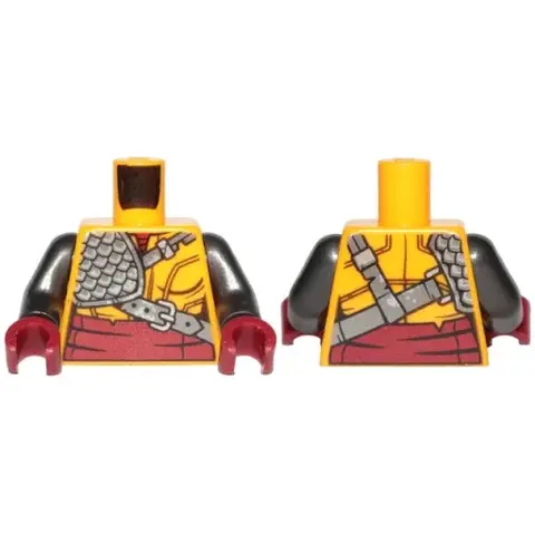 Деталь LEGO 973pb3323c01 Torso Ninjago Female Robe