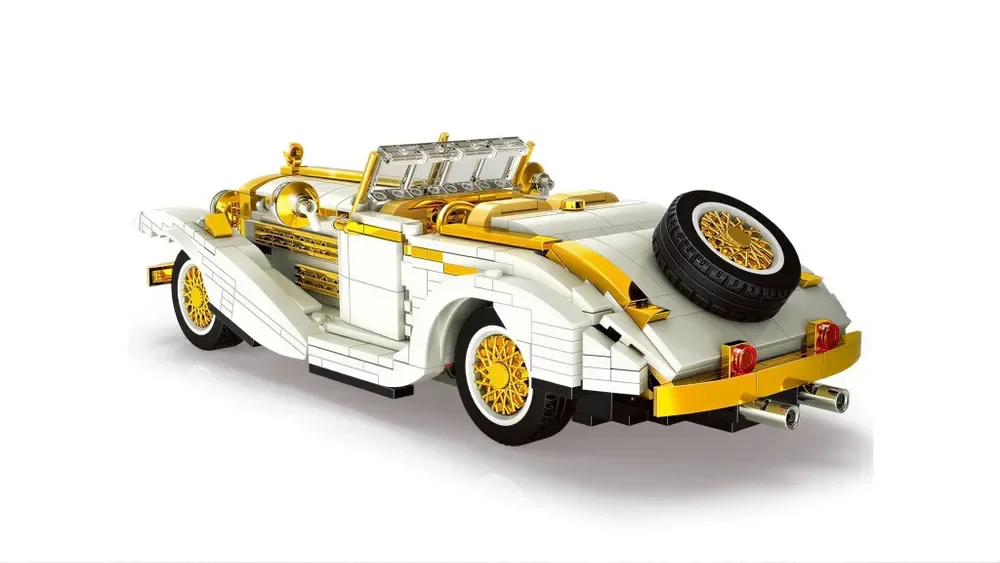Конструктор Mould King 10003 "Mercedes-Benz 500K", 952 детали - миниатюра 2