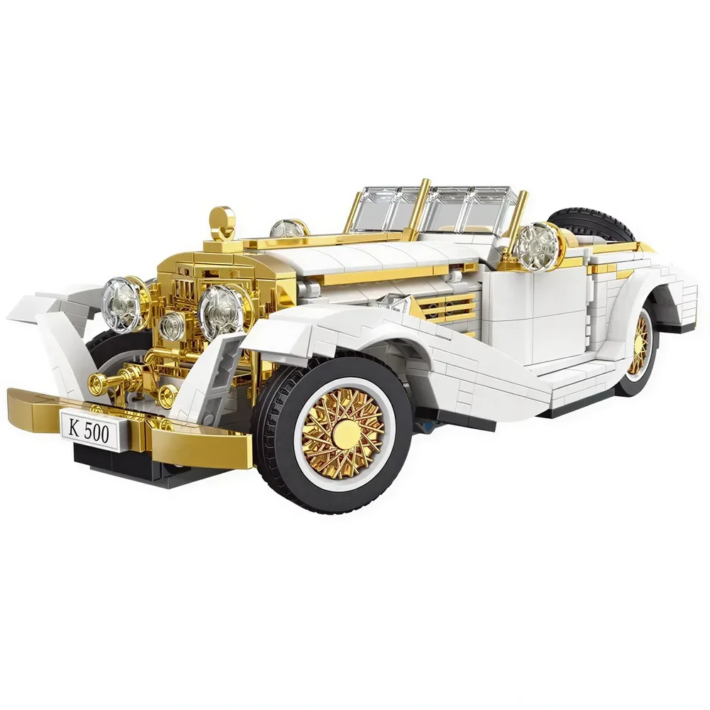 Конструктор Mould King 10003 "Mercedes-Benz 500K", 952 детали - миниатюра 5