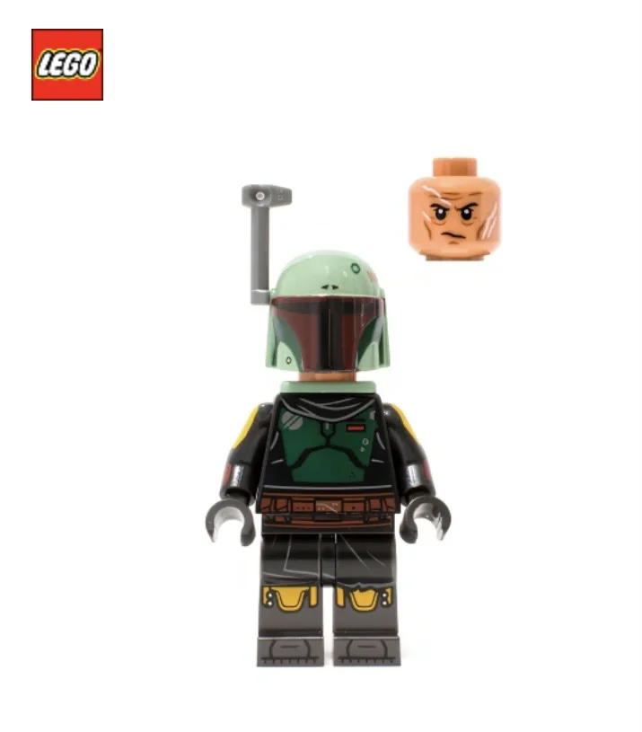 Минифигурка LEGO sw1158 Boba Fett - Repainted Besk - изображение 1