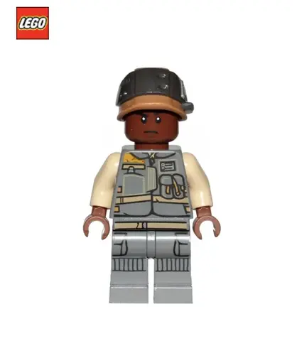 Минифигурка LEGO sw0806 Rebel Trooper - Reddish Br