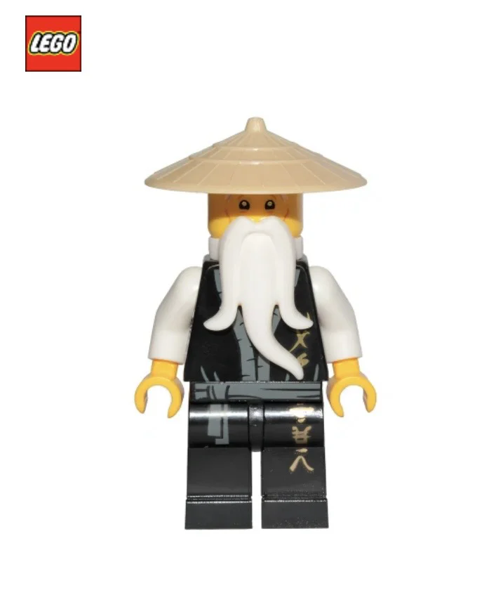 Минифигурка LEGO njo0495 Wu Sensei - Legacy, Black - изображение 1