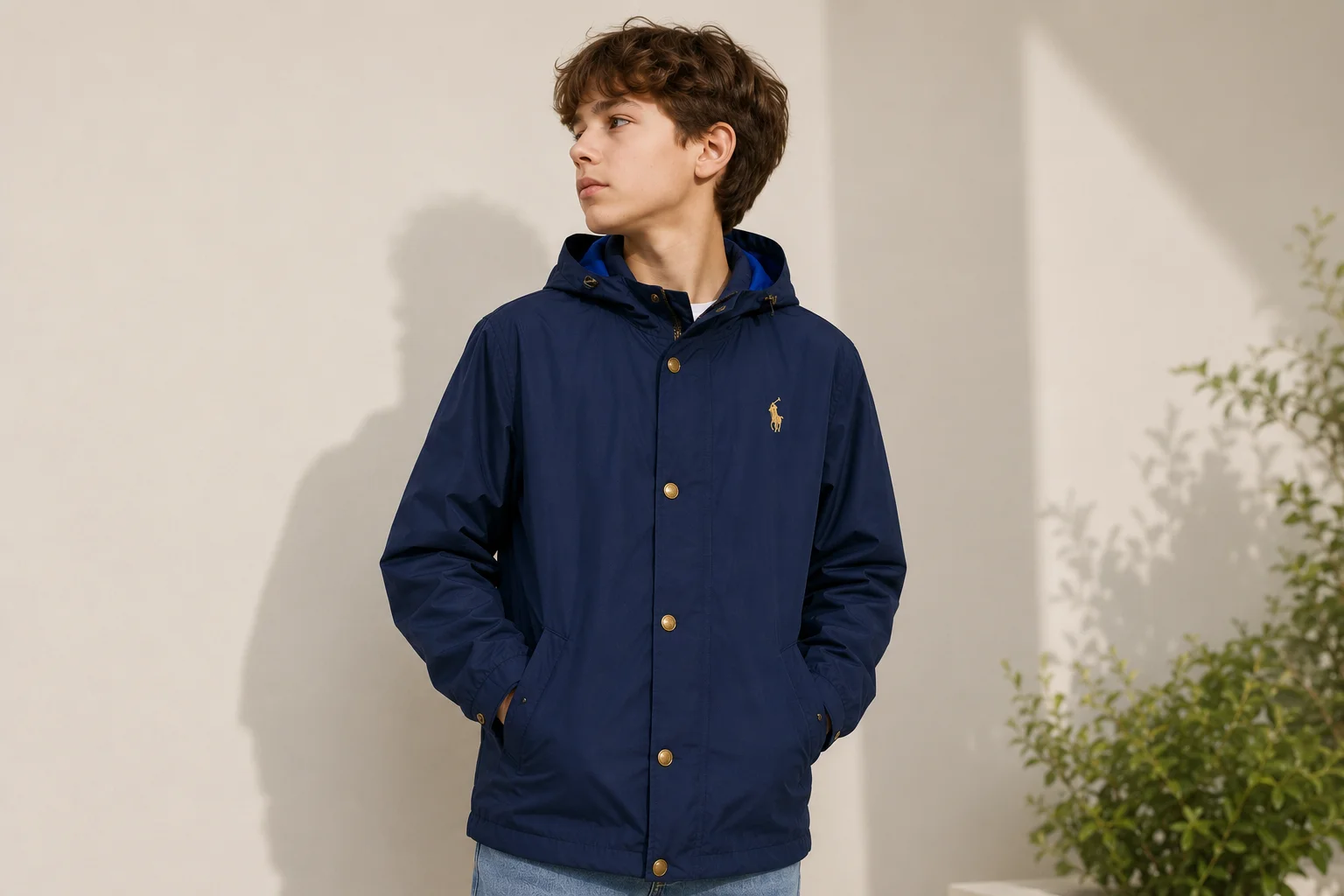 Ветровка для мальчика Ralph Lauren 152 см - миниатюра 3