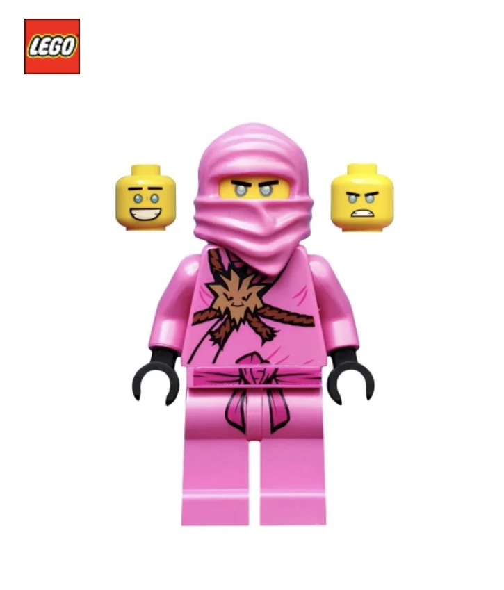Минифигурка LEGO njo0561 Zane - Avatar Pink Zane - изображение 1