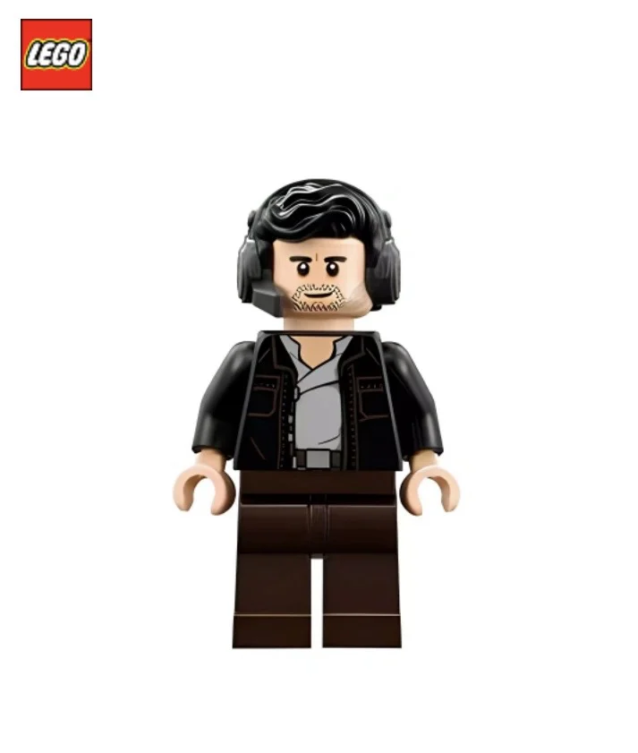 Минифигурка LEGO sw0890 Captain Poe Dameron (Heads - изображение 1