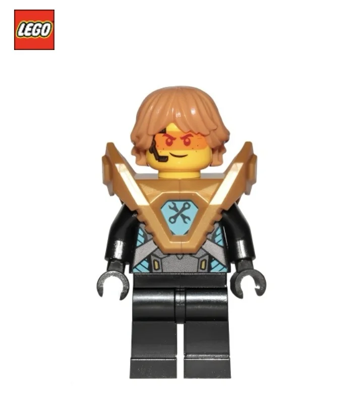 Минифигурка LEGO nex139 Robin Underwood - Hair, Bl - изображение 1