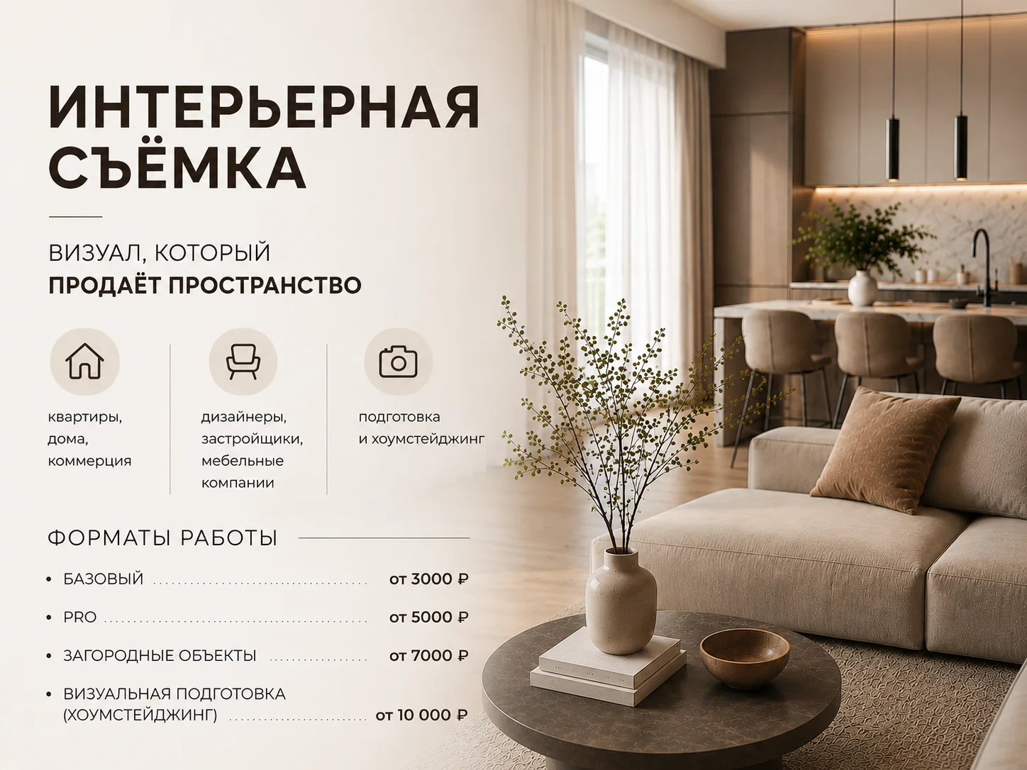 Интерьерный фотограф/ фотограф недвижимости - изображение 1