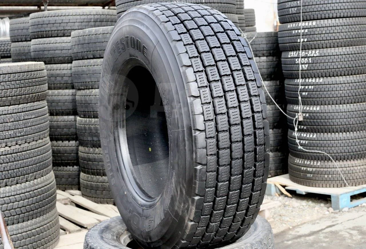 385/65R22.5 160J Bridgestone W910 - миниатюра 5