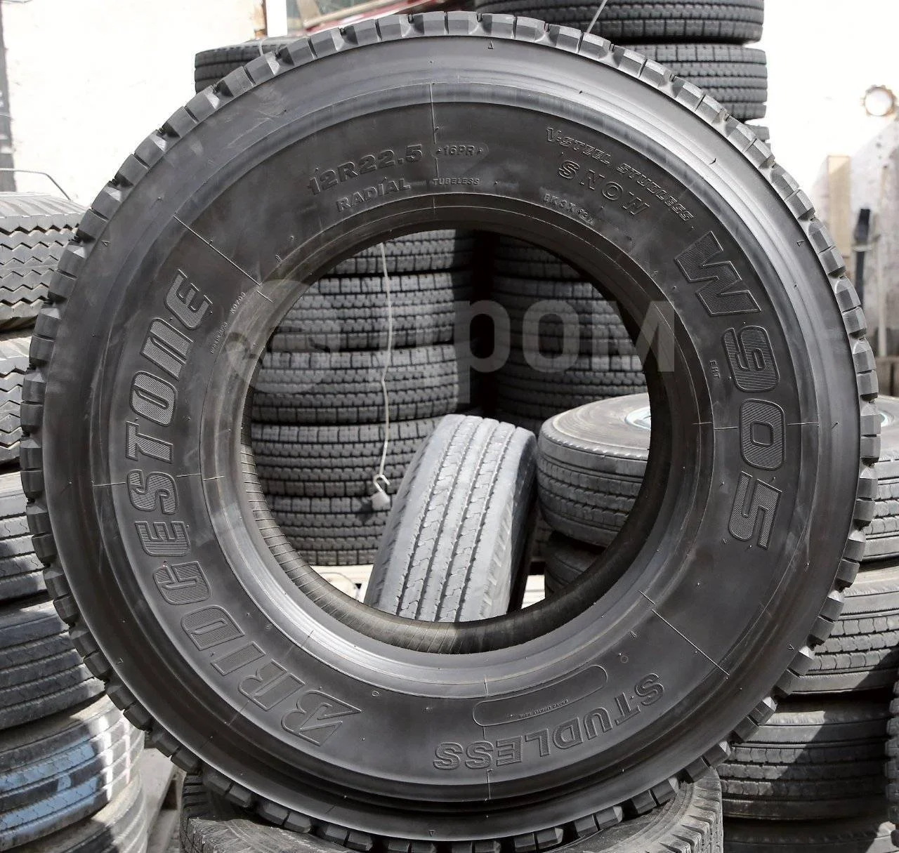12R22.5 (315/80R22.5) Bridgestone W905 - миниатюра 13