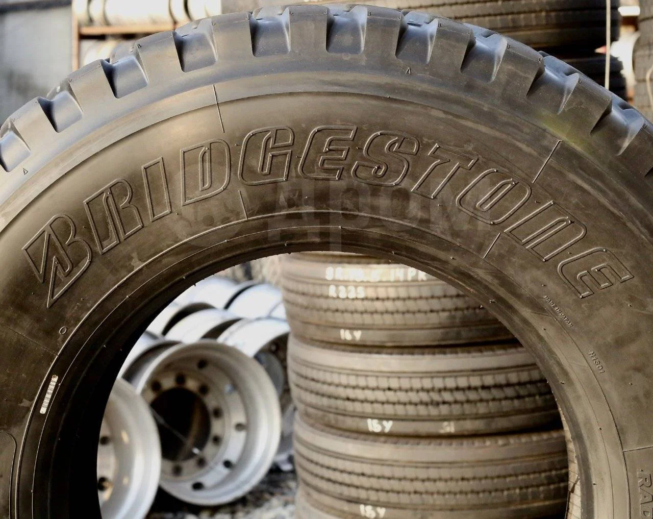 12R22.5 (315/80R22.5) BRIDGESTONE L302 - миниатюра 9