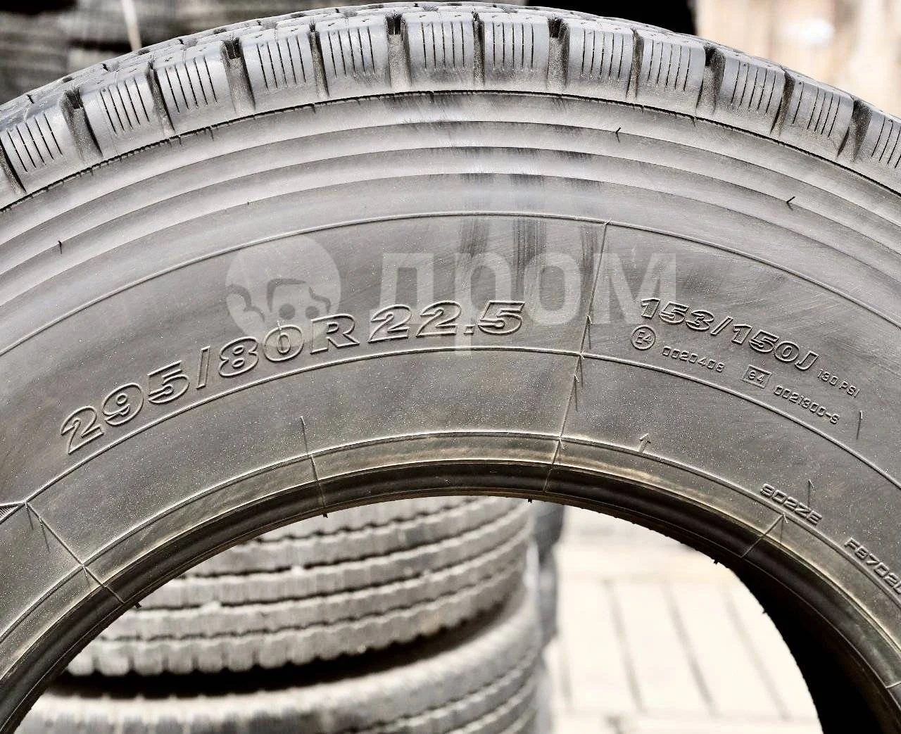 295/80R22.5 Yokohama ZEN 903ZW - миниатюра 10
