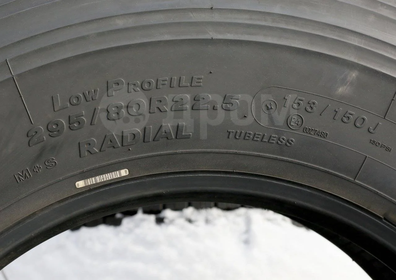 295/80R22.5 Bridgestone W910 - миниатюра 9