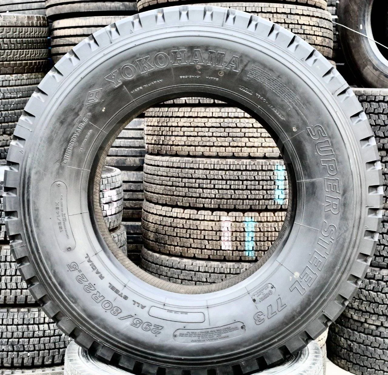 295/80R22.5 Yokohama 773 - миниатюра 8