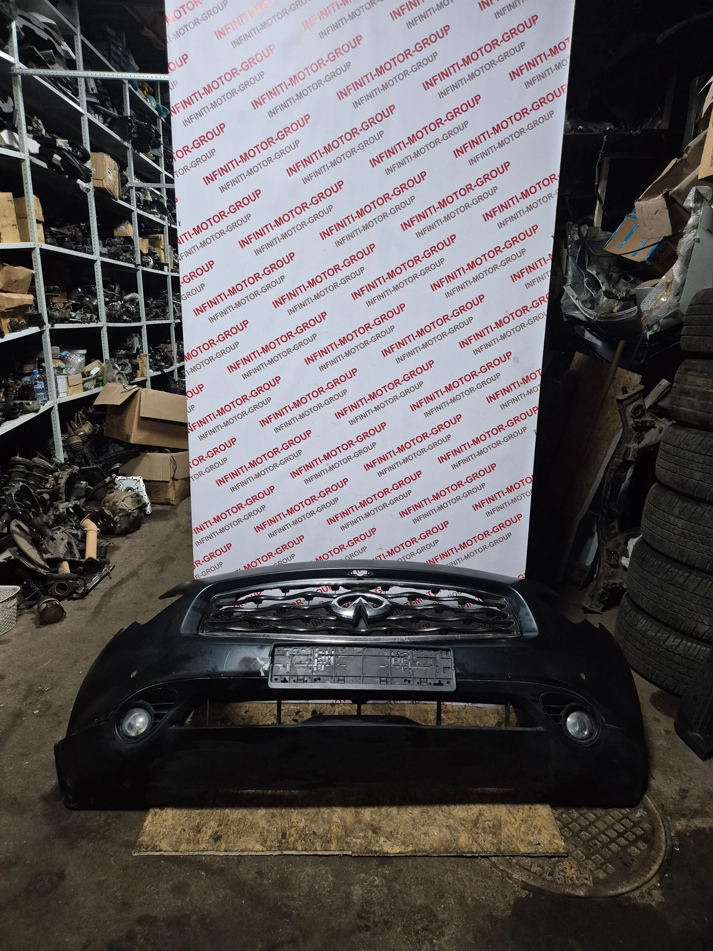 Infiniti Fx35 Fx37 Fx50 Бампер в сборе Дефект - изображение 1