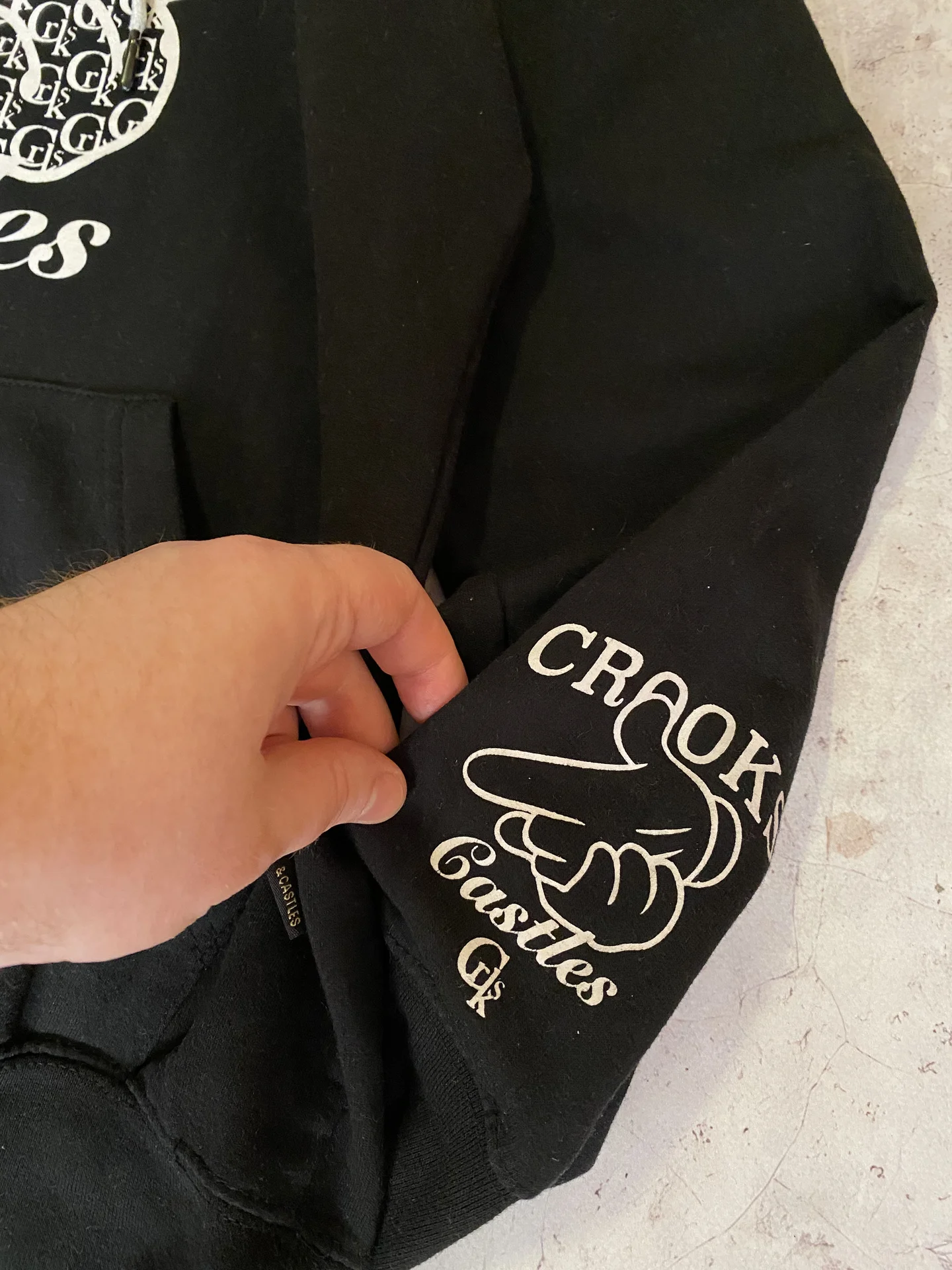 Худи Crooks castles M Swag - миниатюра 3