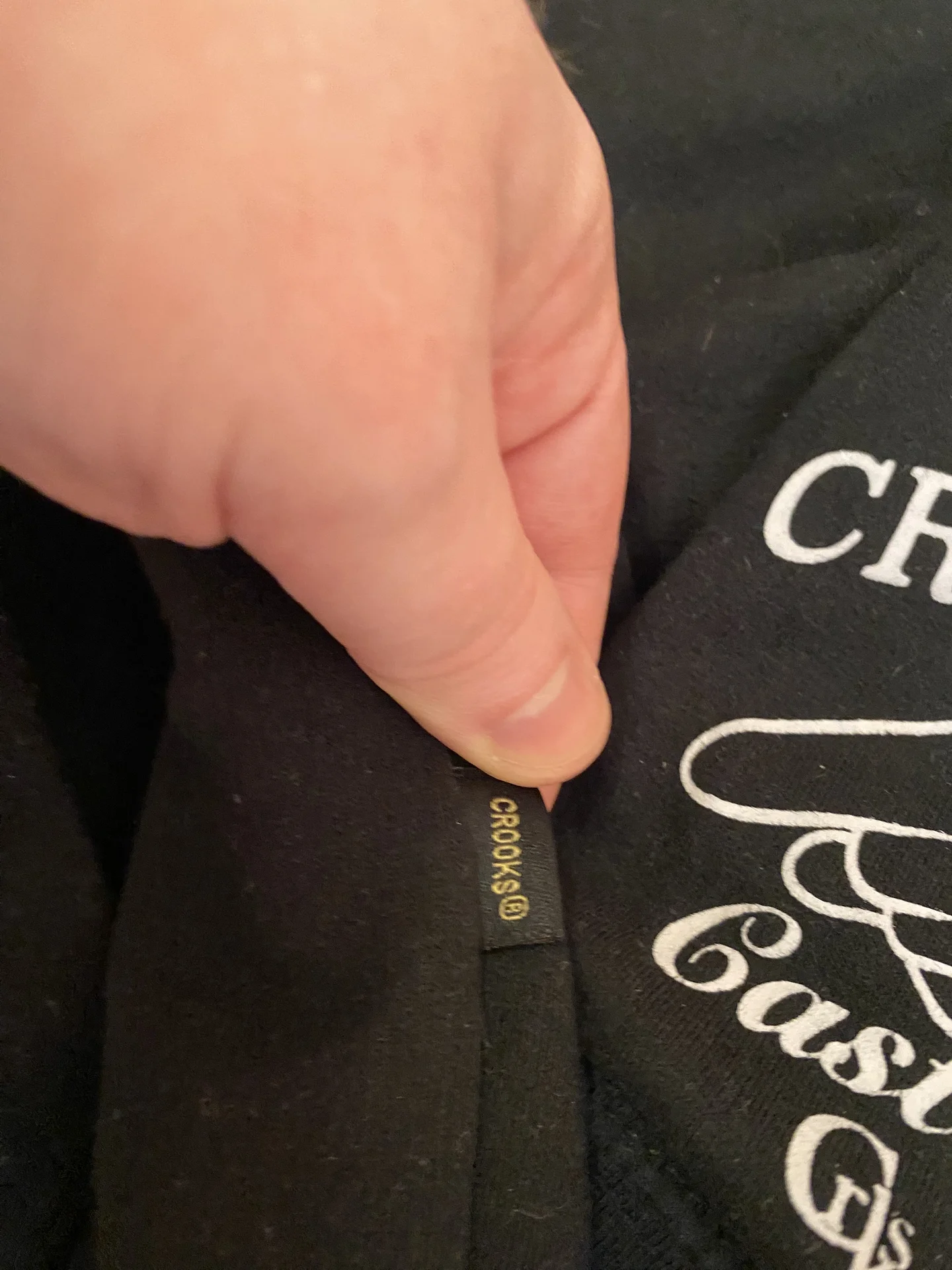 Худи Crooks castles M Swag - миниатюра 4