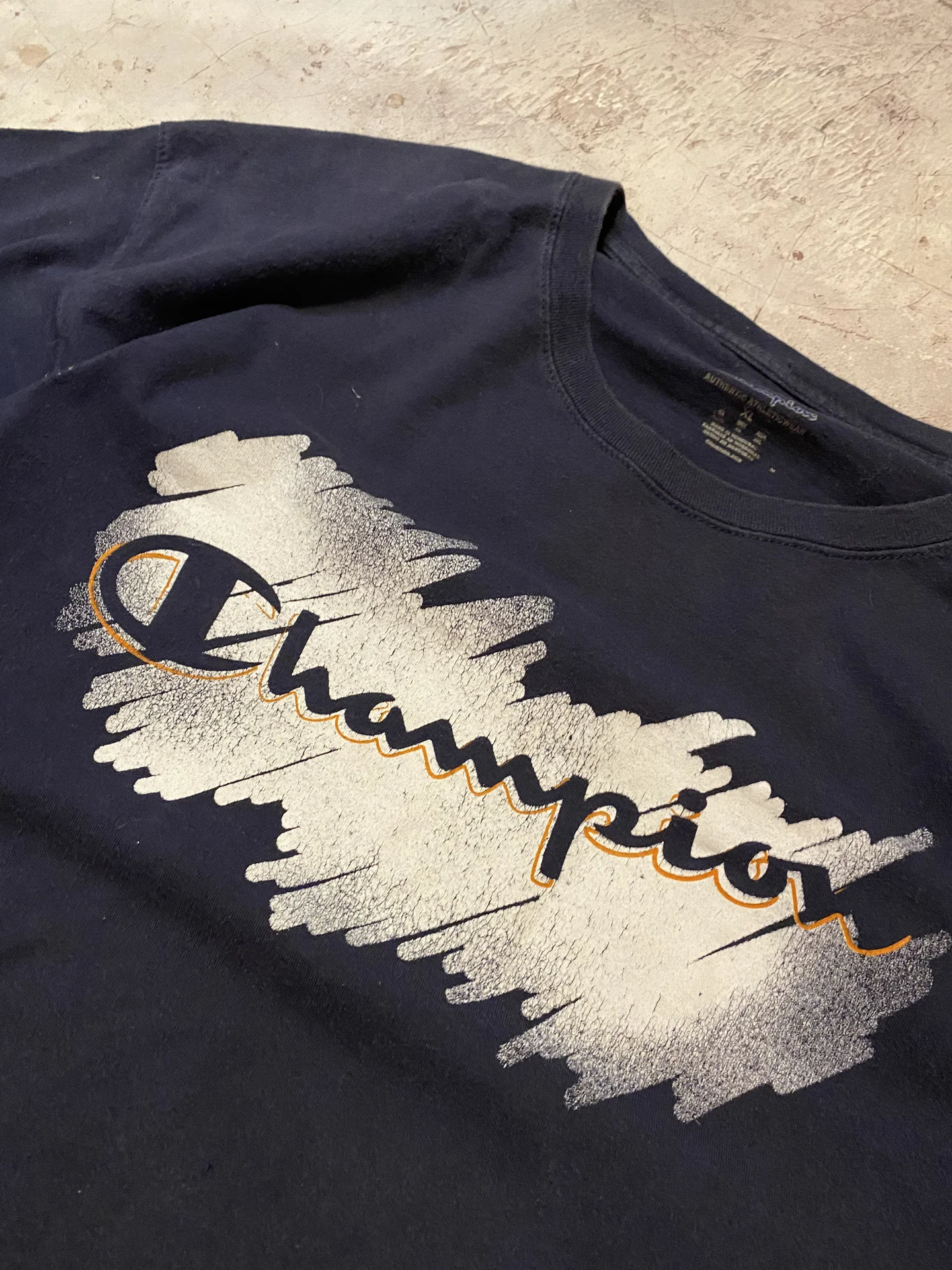 Винтажная футболка Champion XL - миниатюра 2