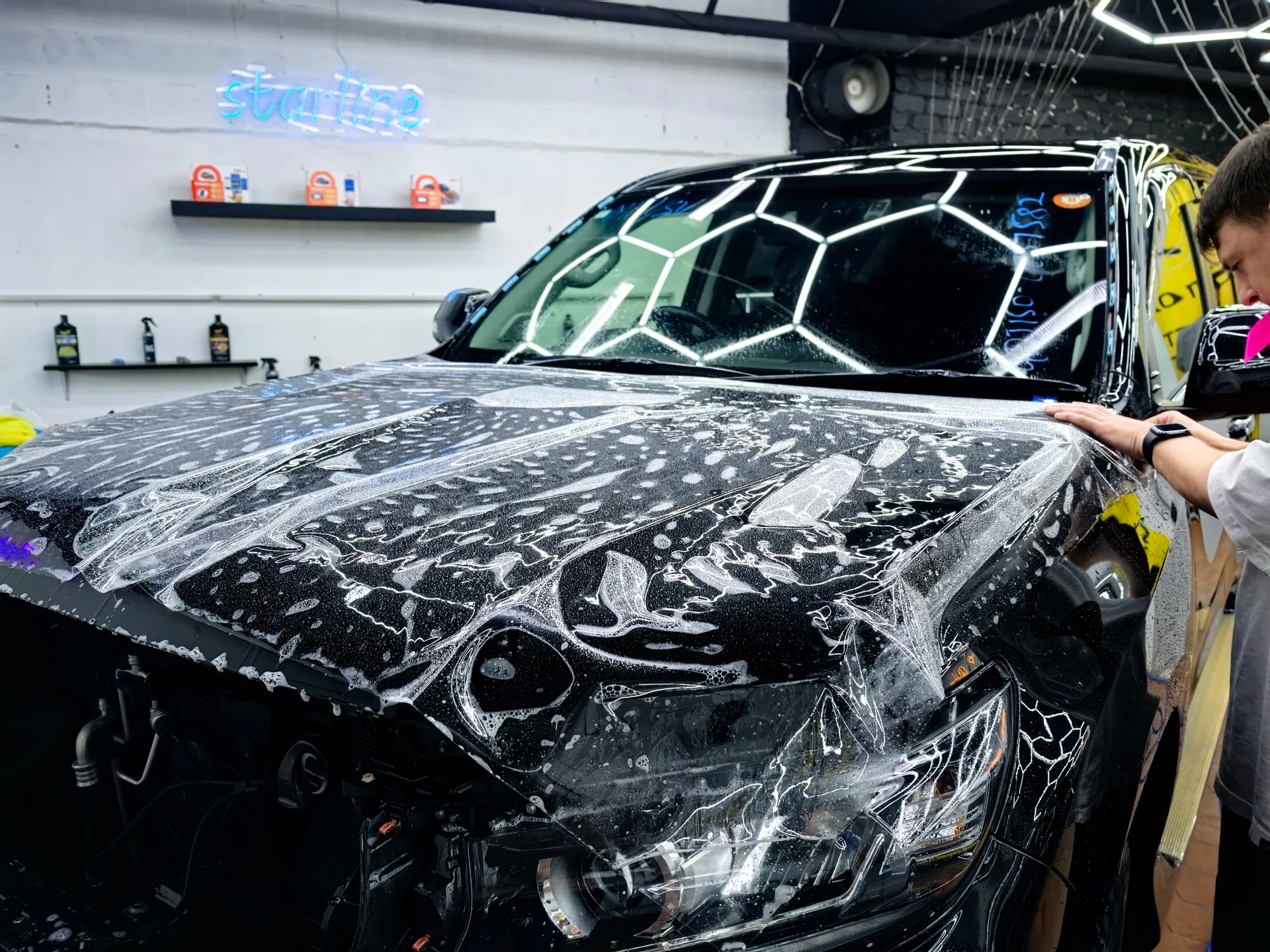 Бронирование авто защитной пленкой - миниатюра 3