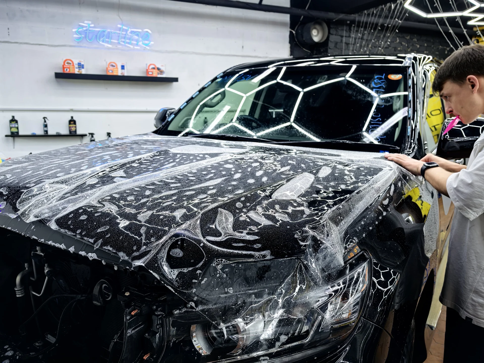 Бронирование авто защитной пленкой - миниатюра 4