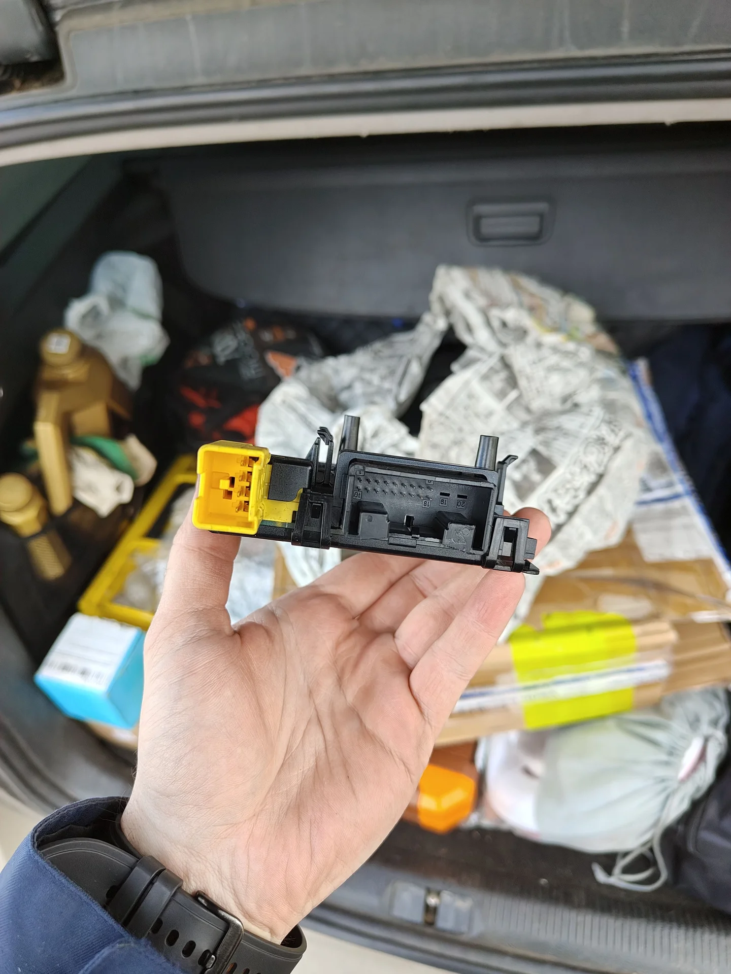 Подрулевой блок Volkswagen 3C0953549AB - миниатюра 3