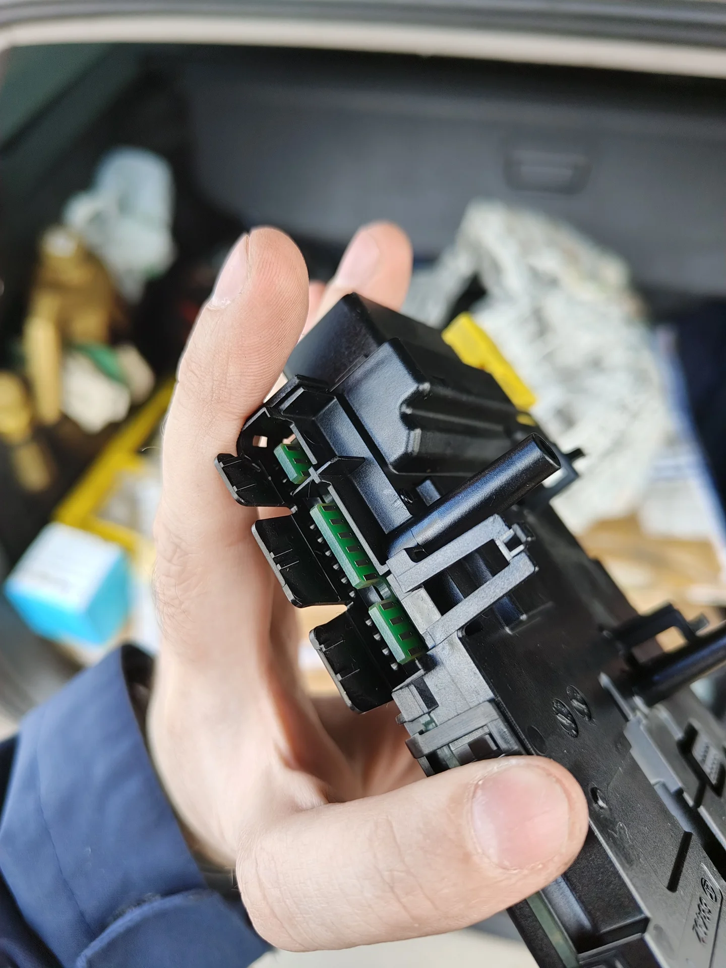 Подрулевой блок Volkswagen 3C0953549AB - миниатюра 4