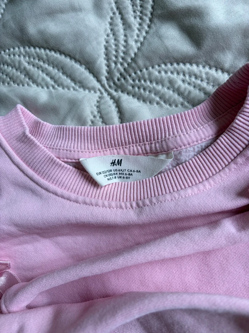 Толстовка розовая H&M - миниатюра 2