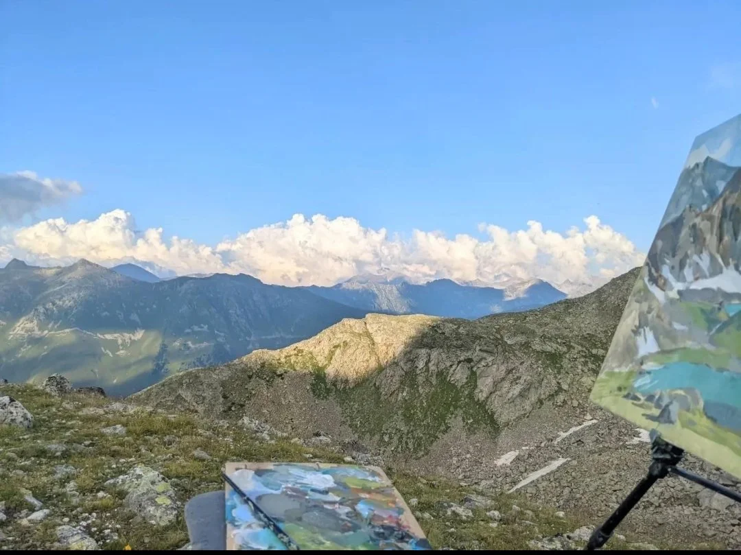 Картина 60×95 см, Софийские озёра, Архыз - миниатюра 4