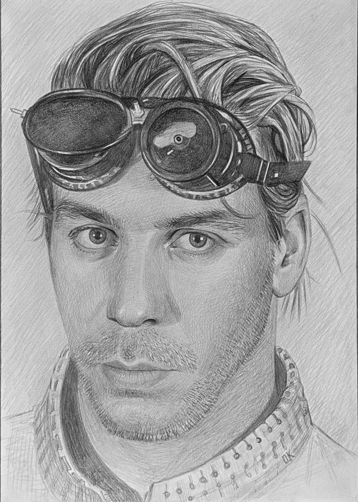 Портрет карандашом Тилль Линдеманн Till Lindemann - изображение 1