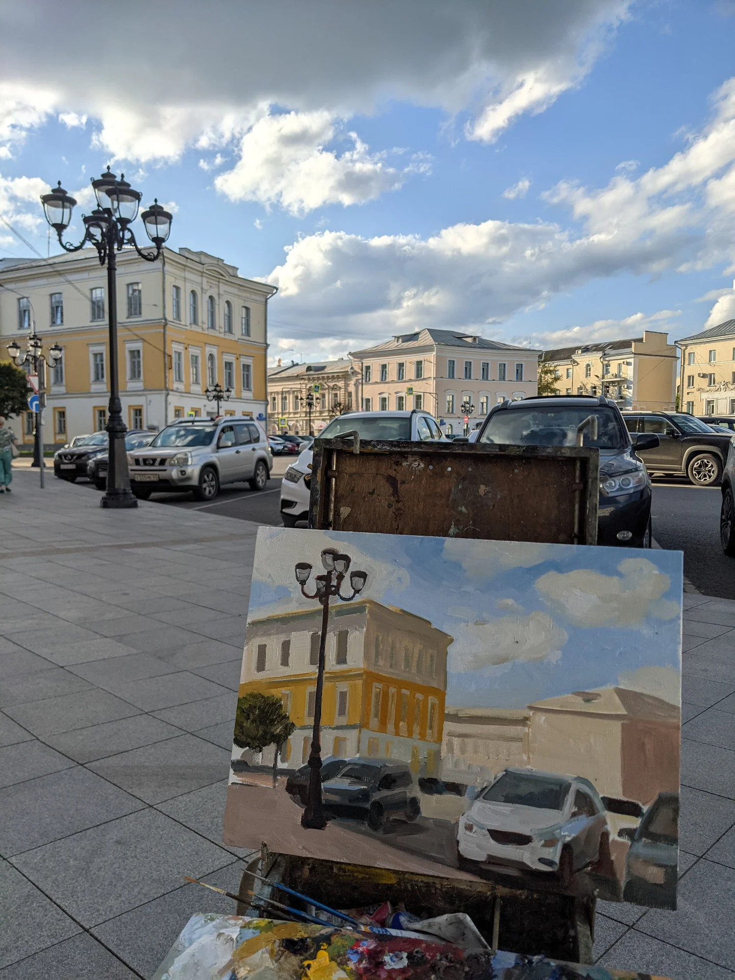 Картина маслом на холсте, Тверские мотивы - миниатюра 3