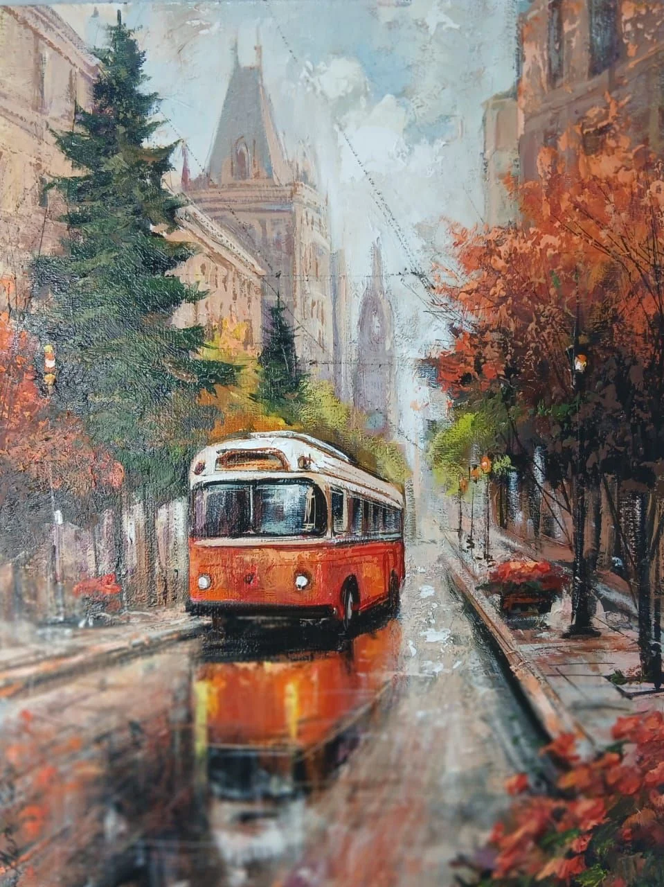Картина живопись - миниатюра 3