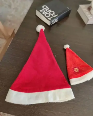 колпак новогодний