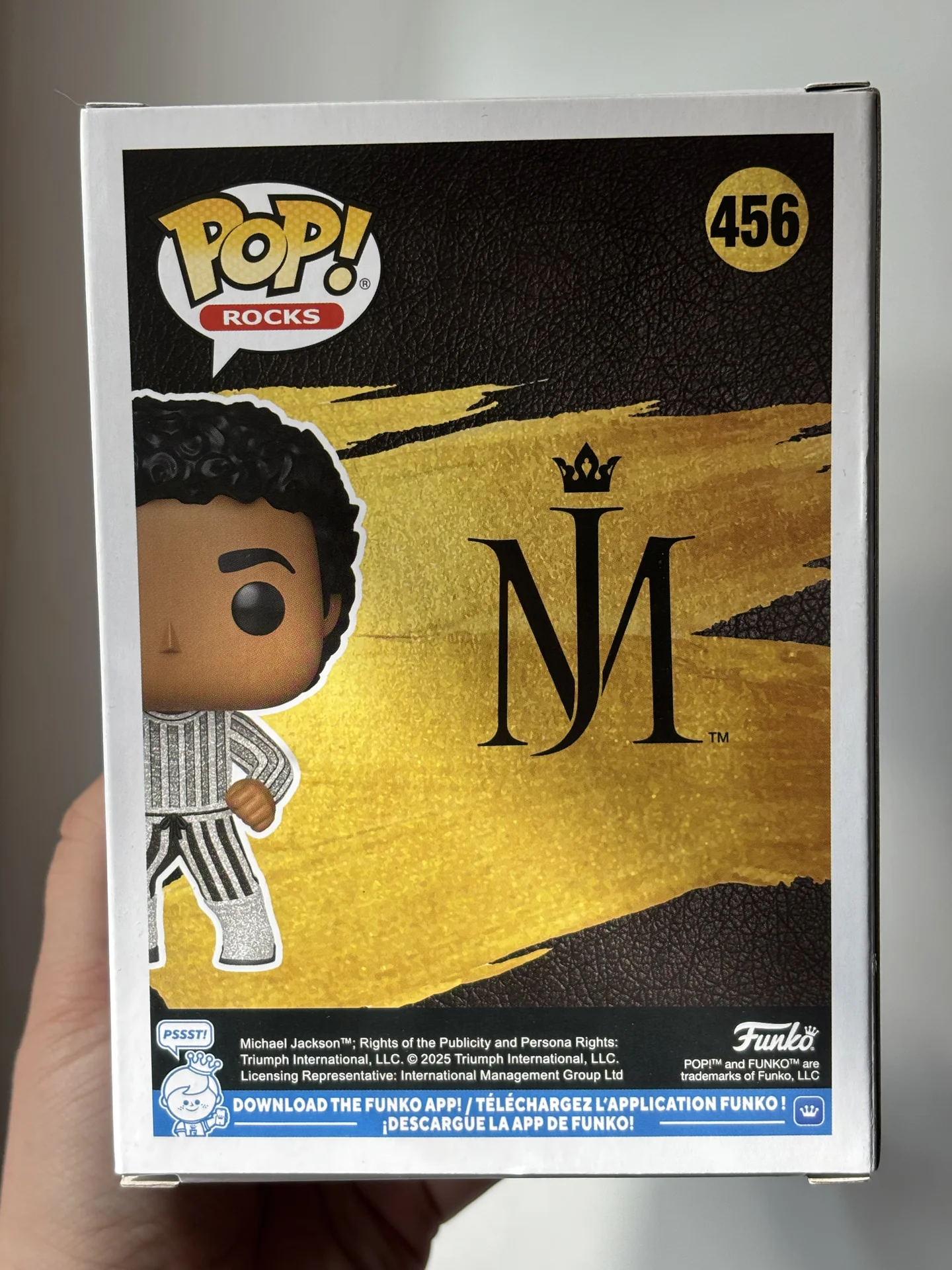 Фигурка Funko POP Michael Jackson 456 glitter - миниатюра 4