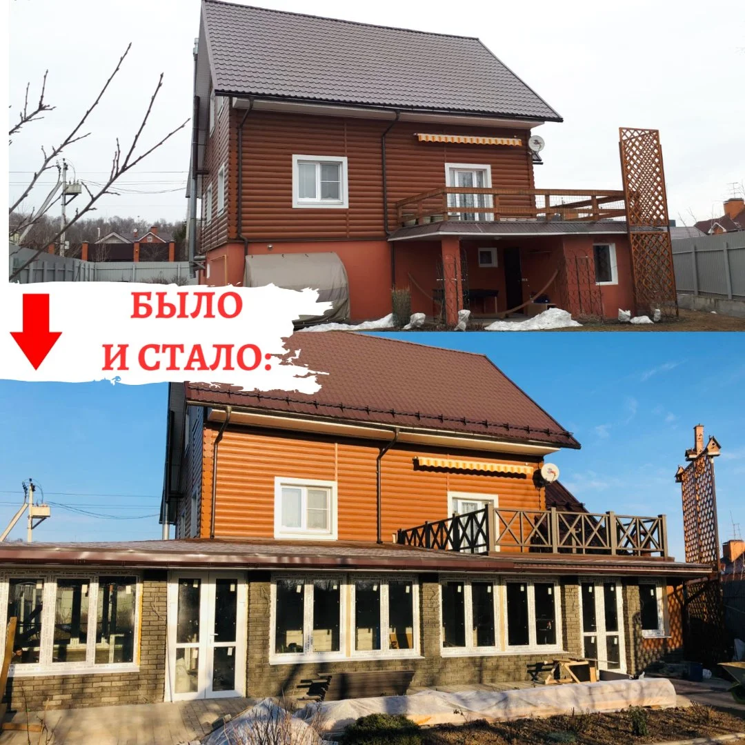 Реконструкция дома, пристройки, надстройка этажа - миниатюра 16