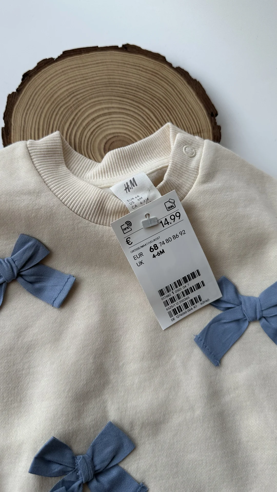 Свитшот для девочки H&M - миниатюра 6