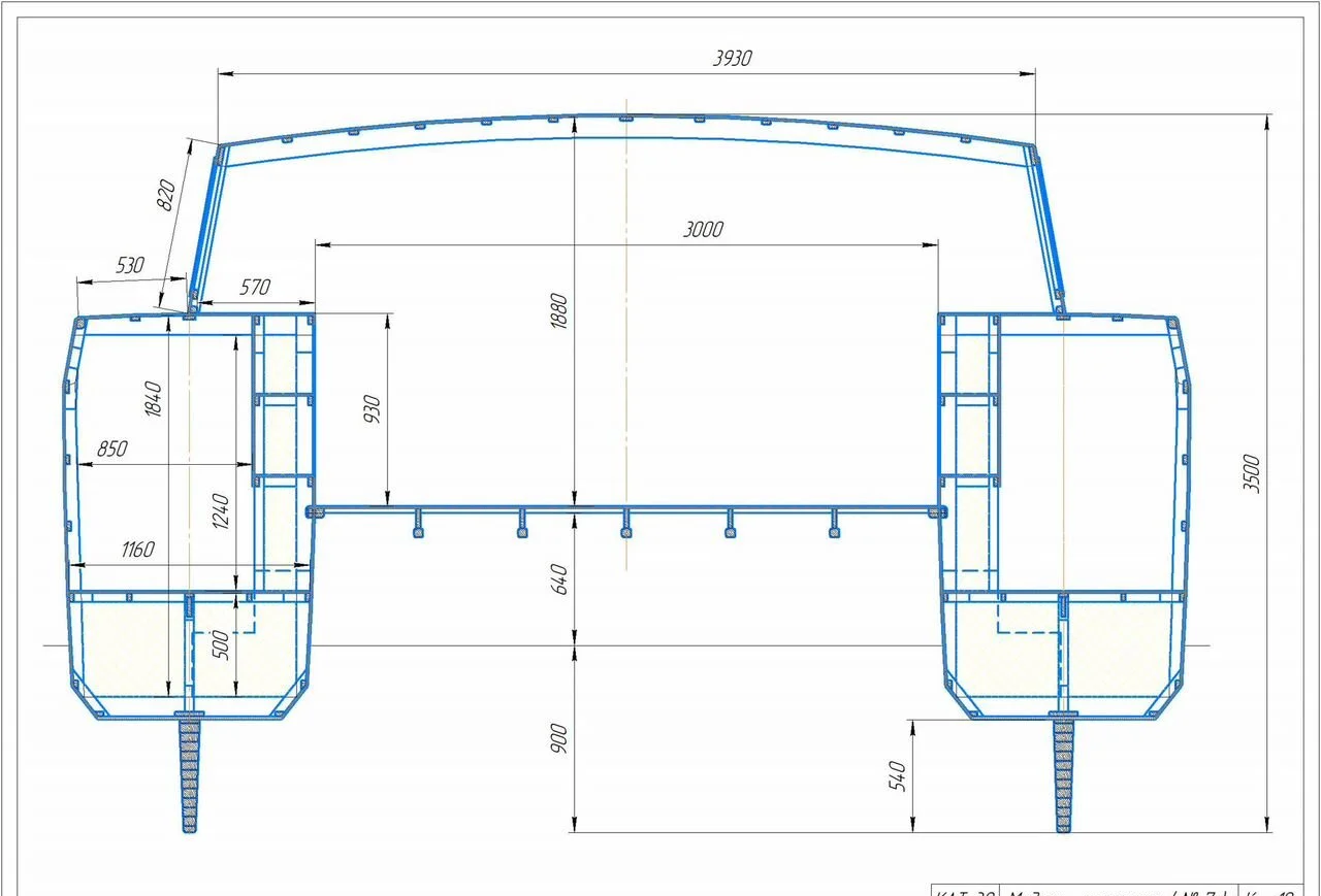 Продам проект катамарана кат - 30 - миниатюра 5