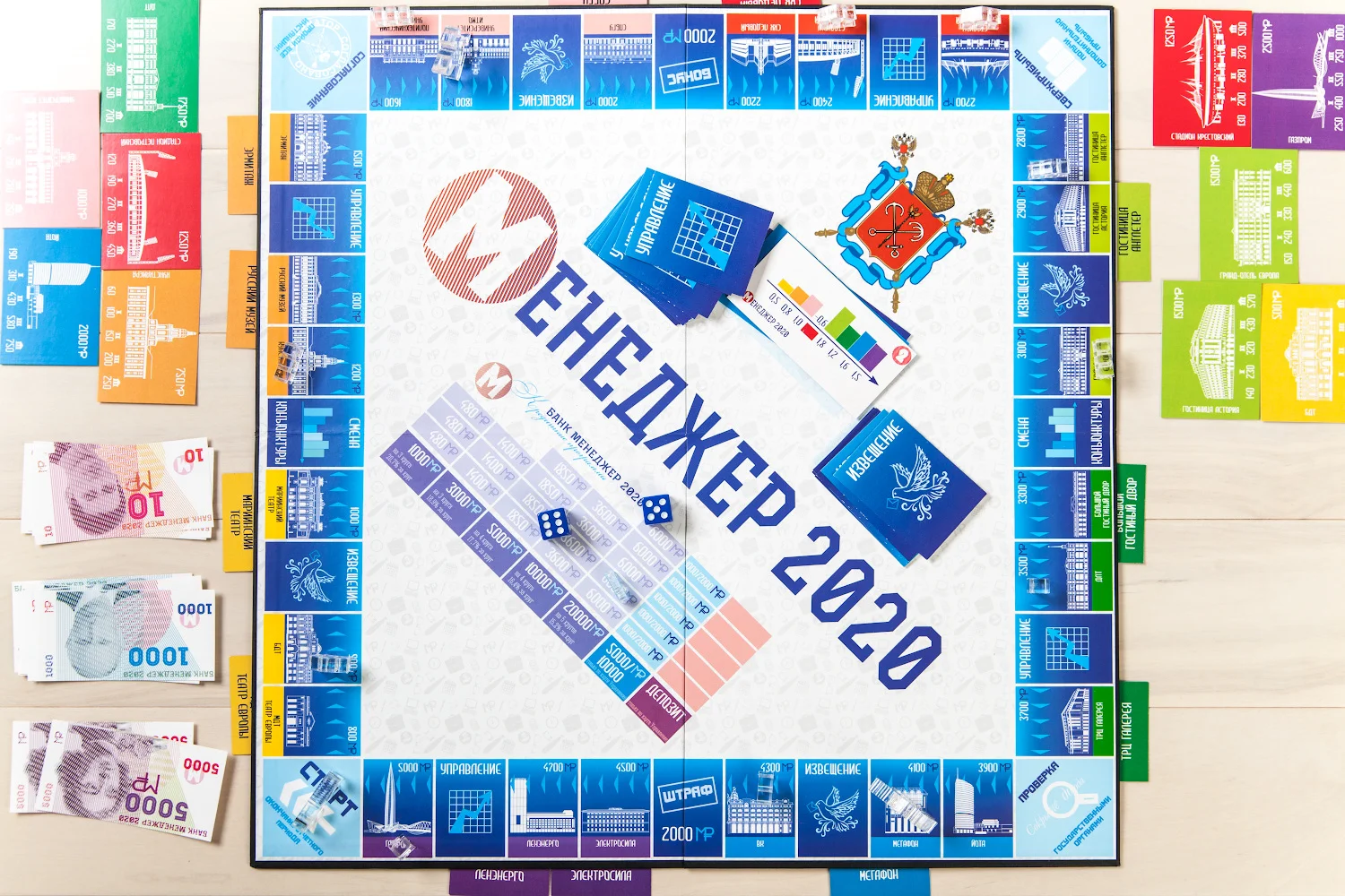 Настольные игра менеджер 2020 Санкт-Петербург - миниатюра 12