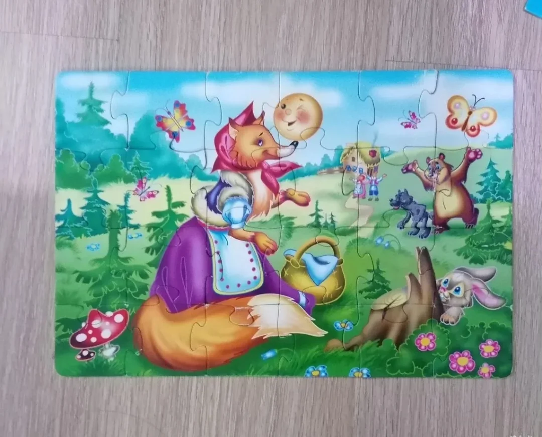 Пазлы для детей пакетом /набор. Настольные игры - миниатюра 7