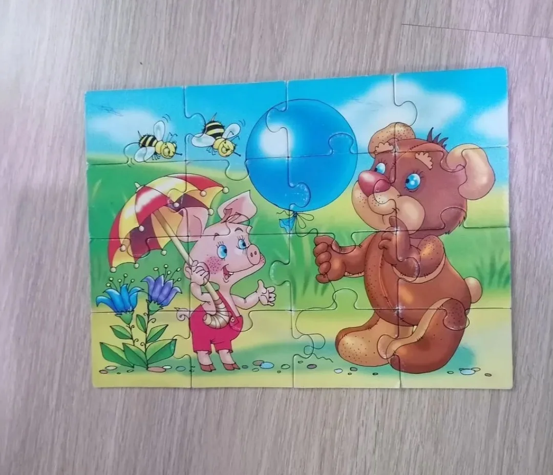 Пазлы для детей пакетом /набор. Настольные игры - миниатюра 8