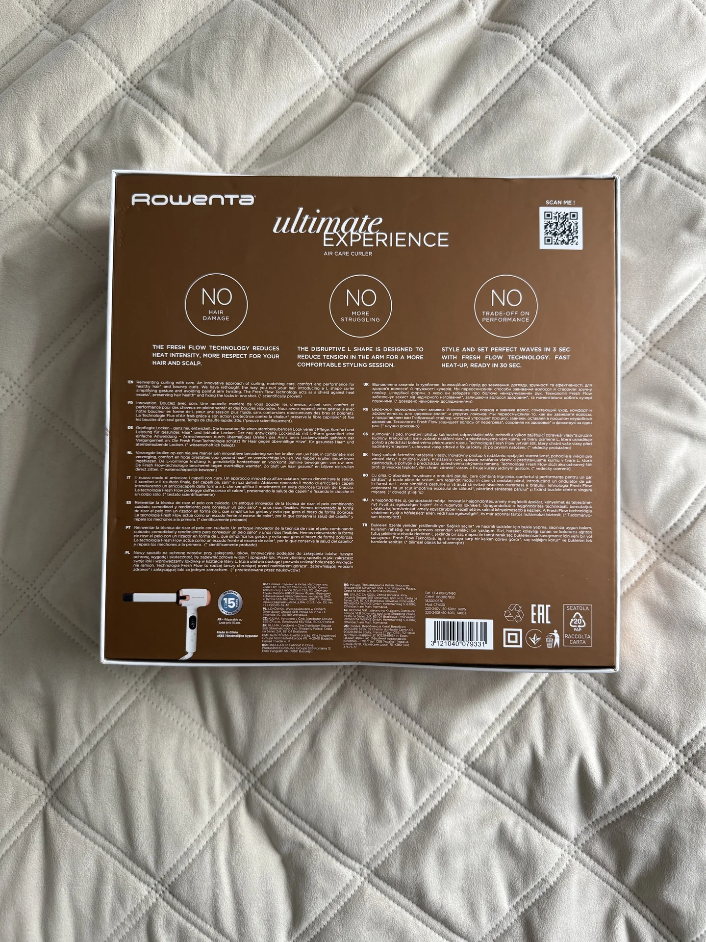 Фен стайлер Rowenta ultimate experience - миниатюра 4