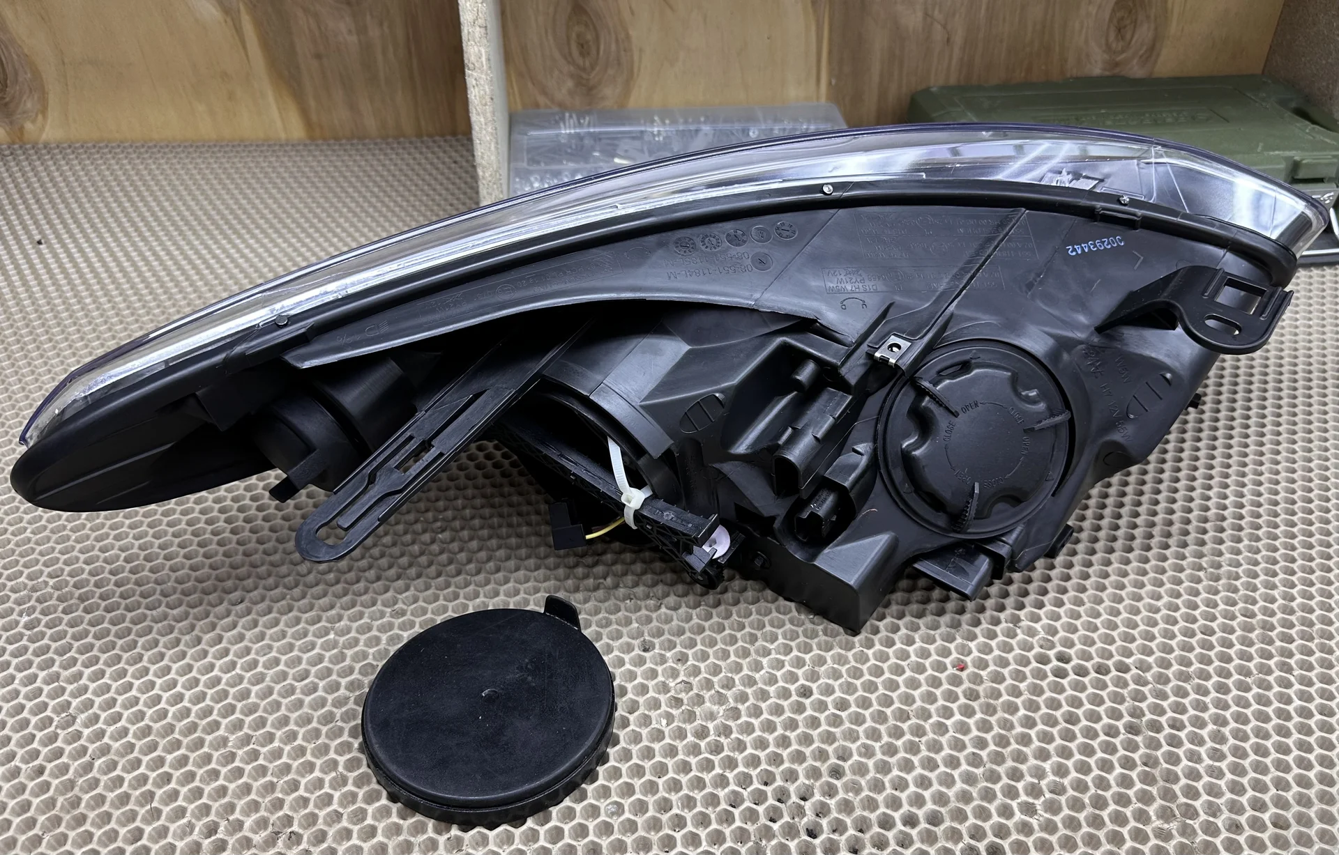 Левая Фара Renault Fluence 1 поколения 2009-2013 - миниатюра 4