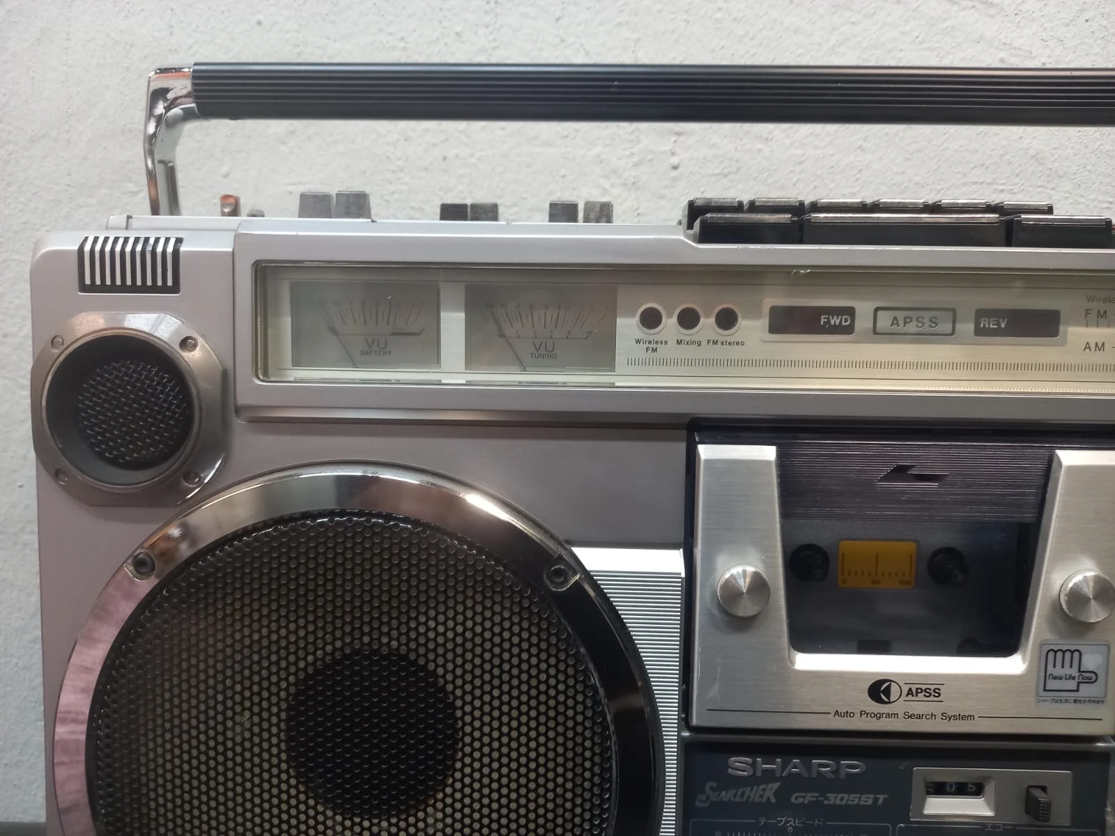 Магнитола sharp gf-305 st - миниатюра 2