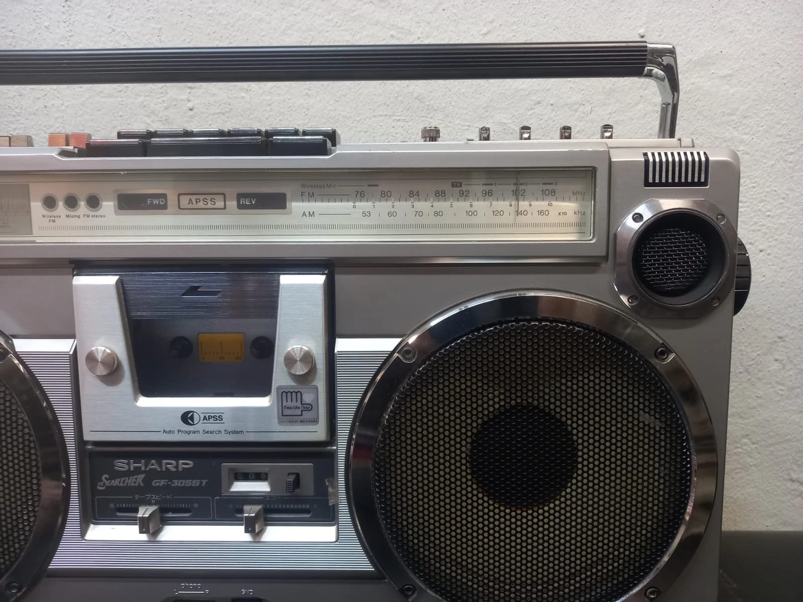 Магнитола sharp gf-305 st - миниатюра 3
