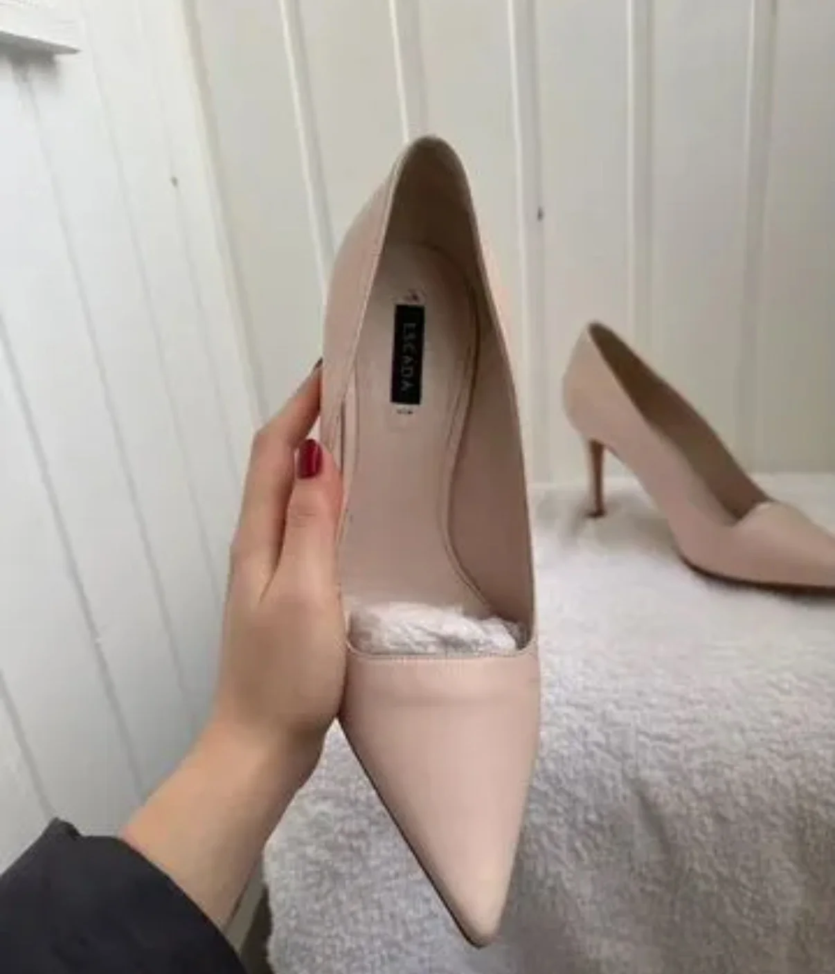 Escada туфли лодочки кожа оригинал 40 - миниатюра 6