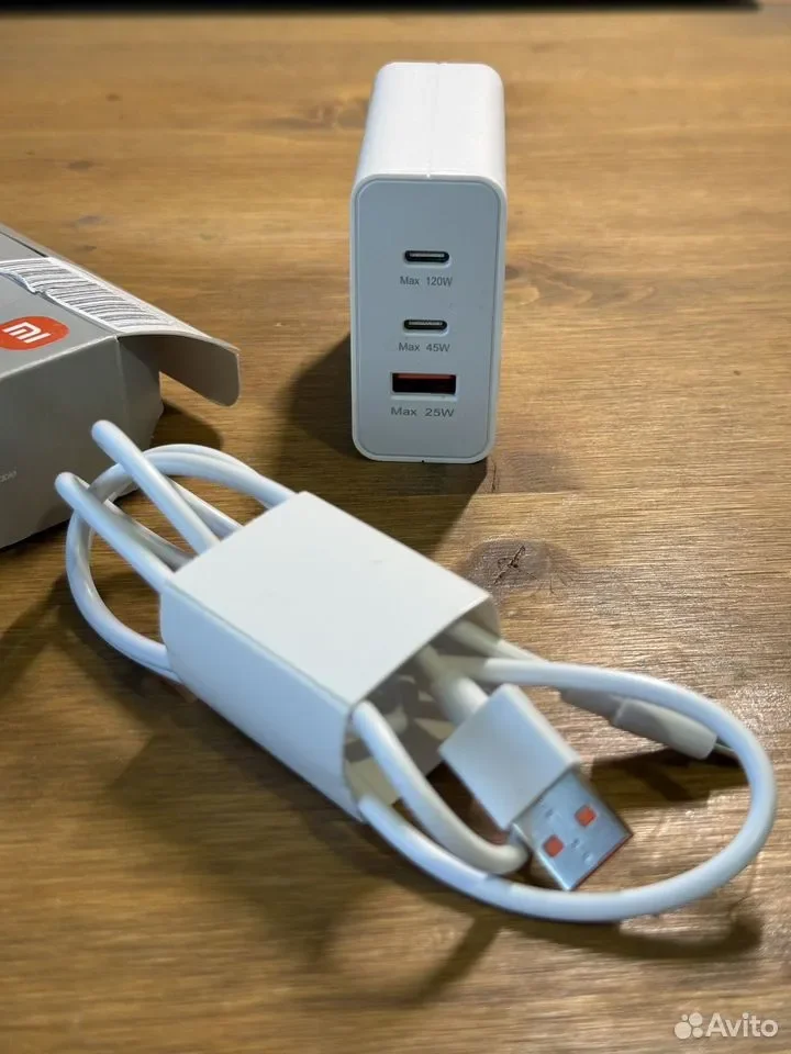 Зарядное устройство type-c 120w Xiaomi - миниатюра 3