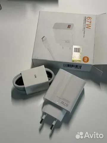 Зарядное устройство 67W Xiaomi new - миниатюра 4