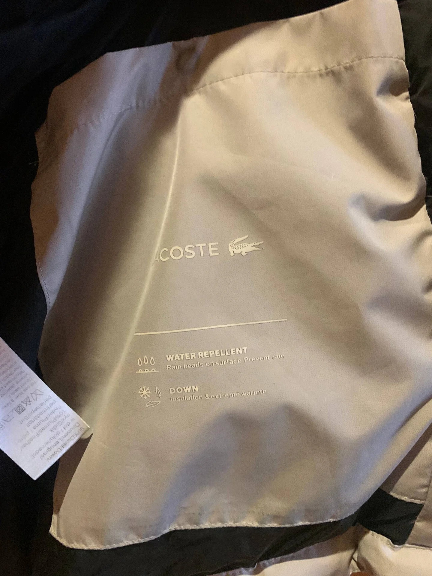 Пуховик Lacoste - миниатюра 8