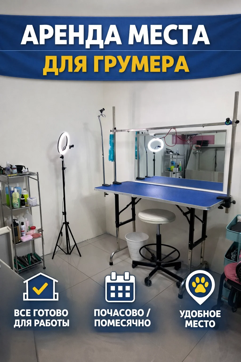Аренда места для грумера - изображение 1