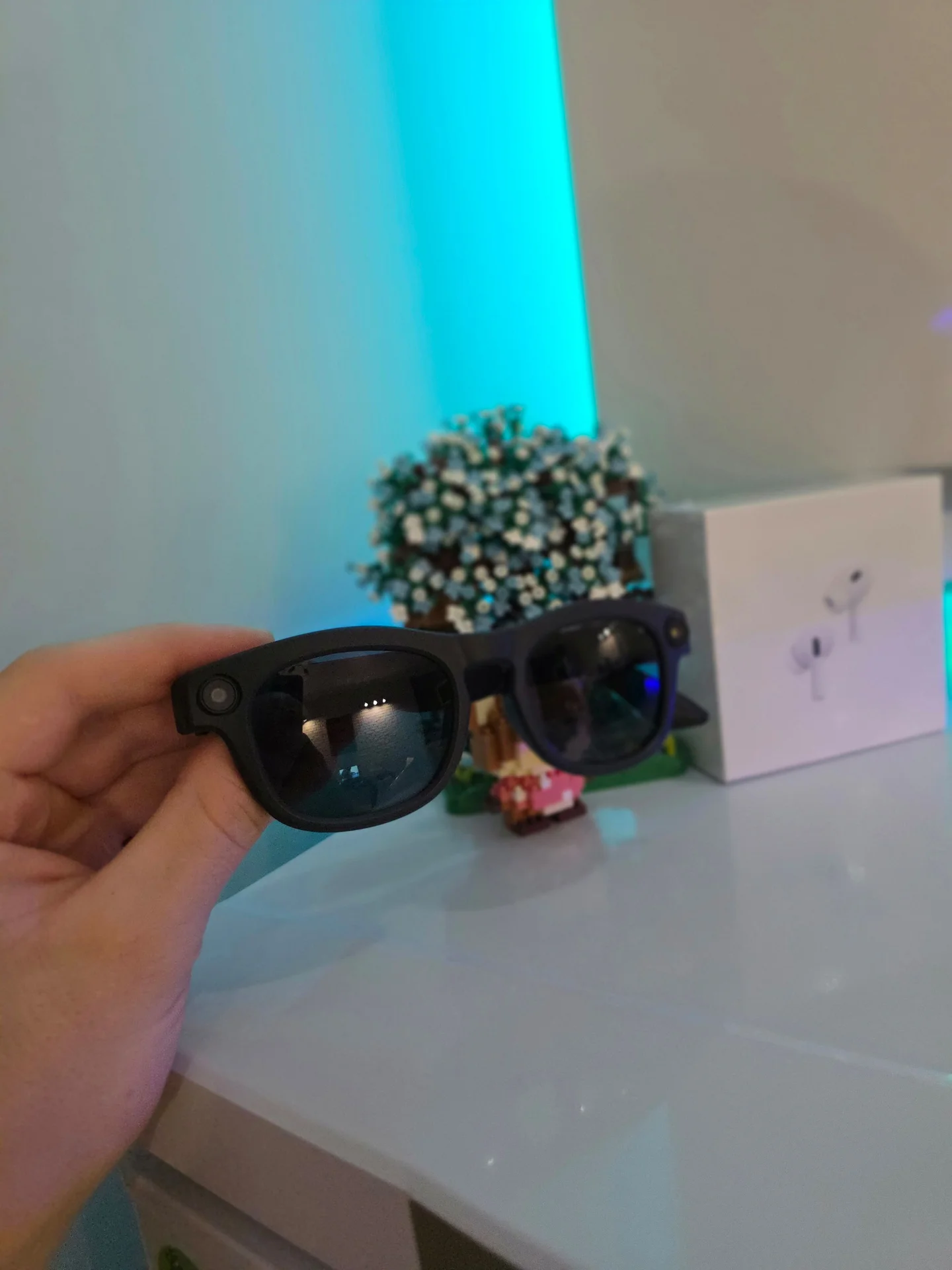 Очки с камерой smart glasses g10 + AirPods бесплат - миниатюра 5
