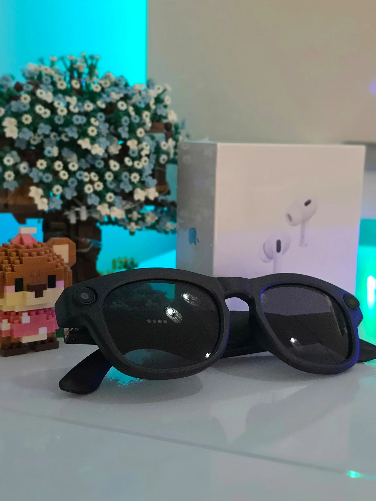 Очки с камерой smart glasses g10 + AirPods бесплат - миниатюра 8